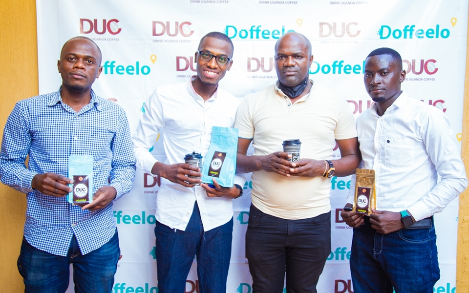 DCU Grand Opening Event, Drink Uganda Coffee